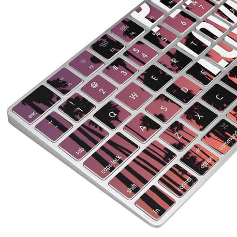 Peace Love And Music Magic Keyboard Skin