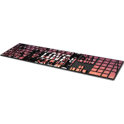 Peace Love And Music Magic Keyboard with Numeric Keypad Skin