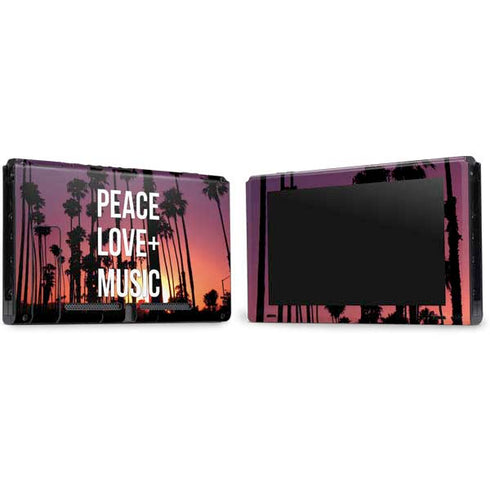 Peace Love And Music Nintendo Switch Bundle Skin