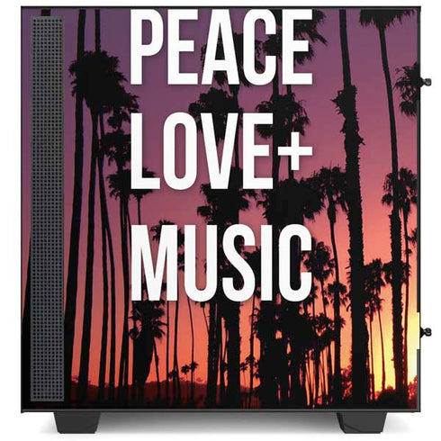 Peace Love And Music NZXT H510 Compact ATX Mid-Tower Case Skin