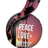 Peace Love And Music PULSE 3D Wireless Headset for PS5 Skin