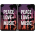 Peace Love And Music Surface Duo Skin
