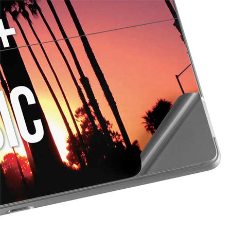 Peace Love And Music Surface Pro 8 Skin