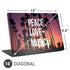 Peace Love And Music Universal Laptop 16in (13 x 9.4in) Skin