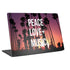 Peace Love And Music Universal Laptop 17in (13.8 x 10in) Skin