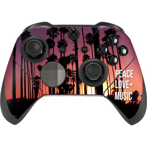 Peace Love And Music Xbox Elite Wireless Controller Series 2 Skin