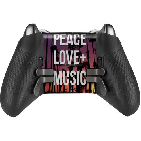 Peace Love And Music Xbox Elite Wireless Controller Series 2 Skin