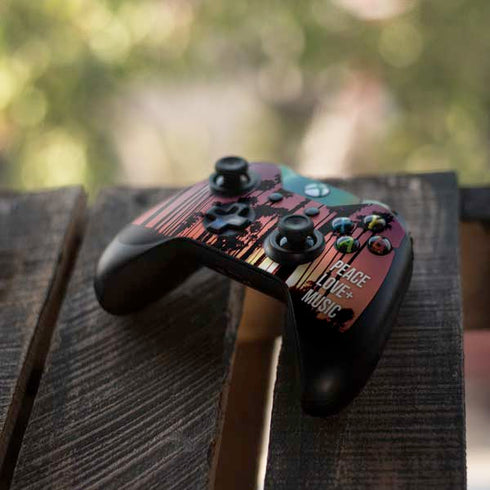 Peace Love And Music Xbox One Controller Skin