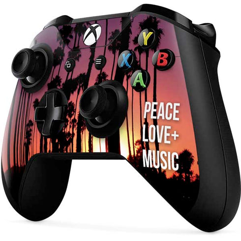 Peace Love And Music Xbox One X Controller Skin