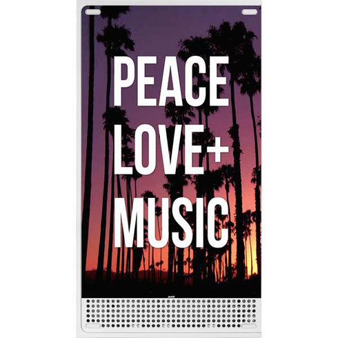 Peace Love And Music Xbox Series S Bundle Skin