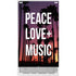 Peace Love And Music Xbox Series S Console Skin