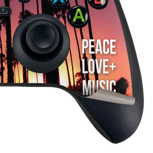 Peace Love And Music Xbox Series X Controller Skin