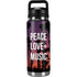 Peace Love And Music YETI Rambler 26oz Bottle Skin