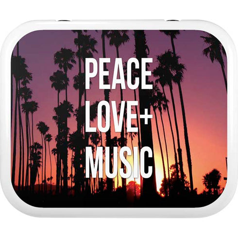 Peace Love And Music YETI Roadie 24 Hard Cooler Skin