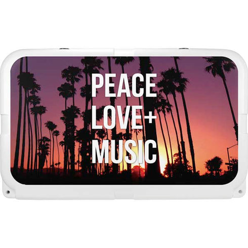 Peace Love And Music YETI Tundra 45 Hard Cooler Skin