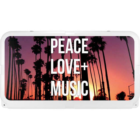 Peace Love And Music YETI Tundra 75 Hard Cooler Skin