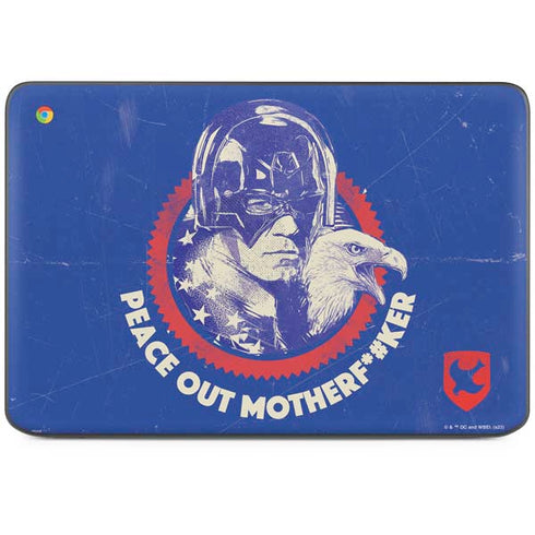 DC Comics Peacemaker Peace Out HP Chromebook Skin
