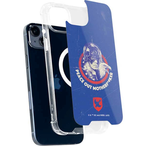 DC Comics Peacemaker Peace Out iPhone 15 Plus MagSafe Case