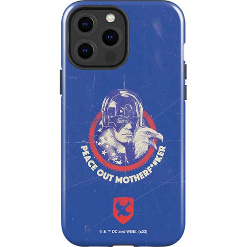 DC Comics Peacemaker Peace Out iPhone 15 Pro Max Impact Case