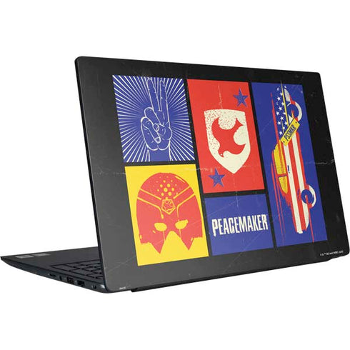 DC Comics Peacemaker Collage Dell Vostro Skin