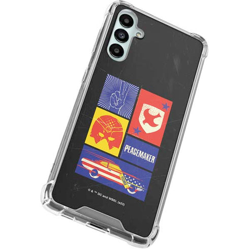 DC Comics Peacemaker Collage Galaxy A15 5G Clear Case