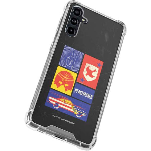 DC Comics Peacemaker Collage Galaxy A54 5G Clear Case