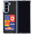 DC Comics Peacemaker Collage Galaxy Z Fold5 5G Clear Case
