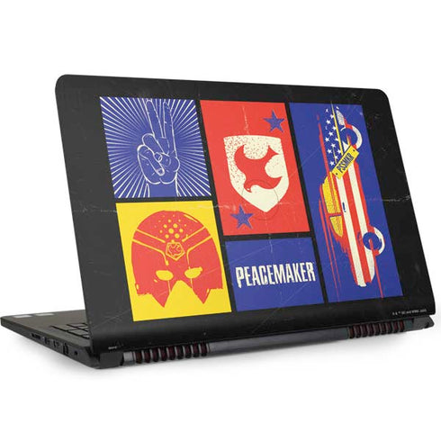 DC Comics Peacemaker Collage Dell Inspiron Skin