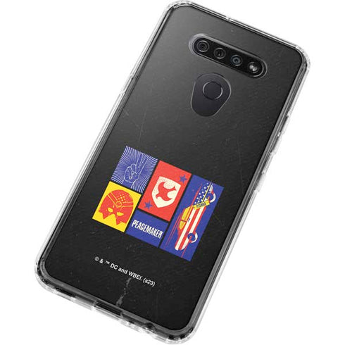 DC Comics Peacemaker Collage LG K51/Q51 Clear Case