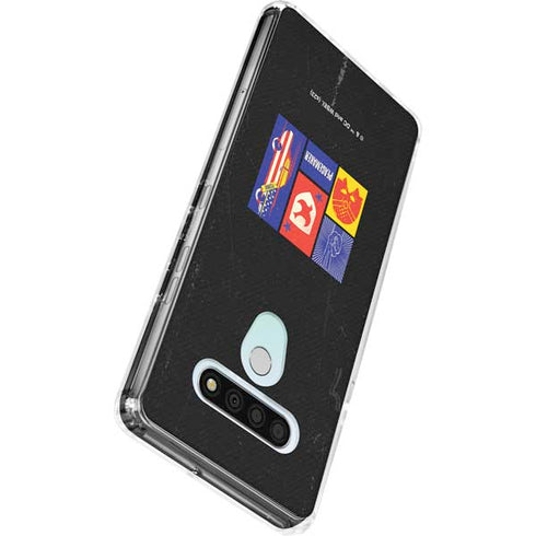 DC Comics Peacemaker Collage LG Stylo 6 Clear Case