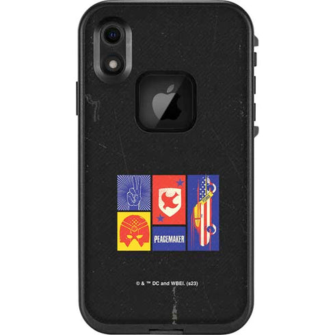 Peacemaker Collage LifeProof Fre iPhone XR Skin