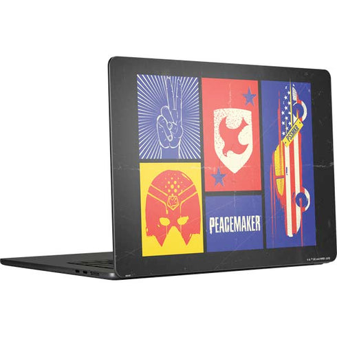 DC Comics Peacemaker Collage MacBook Air 15 in (2023) Skin