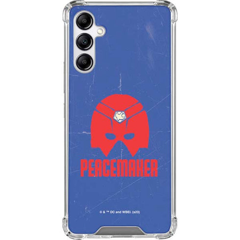 DC Comics Peacemaker Helmet Galaxy A15 5G Clear Case