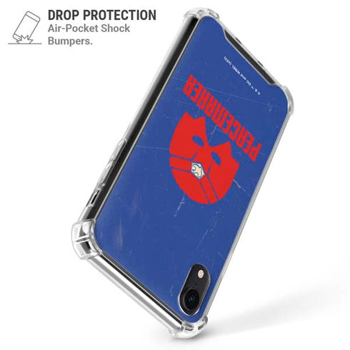 DC Comics Peacemaker Helmet iPhone XR Clear Case