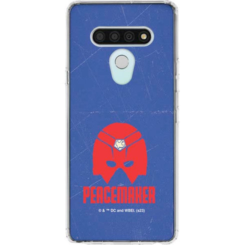 DC Comics Peacemaker Helmet LG Stylo 6 Clear Case