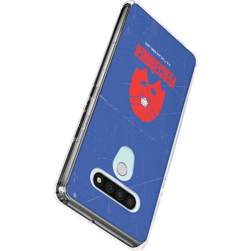 DC Comics Peacemaker Helmet LG Stylo 6 Clear Case