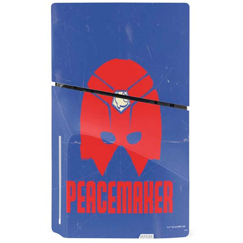 DC Comics Peacemaker Helmet PS5 Slim Disk Bundle Skin