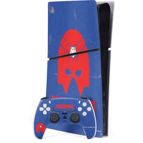 DC Comics Peacemaker Helmet PS5 Slim Digital Edition Bundle Skin