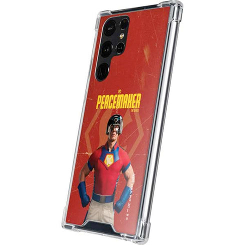 DC Comics Peacemaker John Cena Galaxy S24 Ultra Clear Case