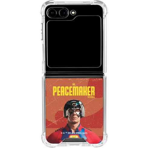 DC Comics Peacemaker John Cena Galaxy Z Flip5 5G Clear Case