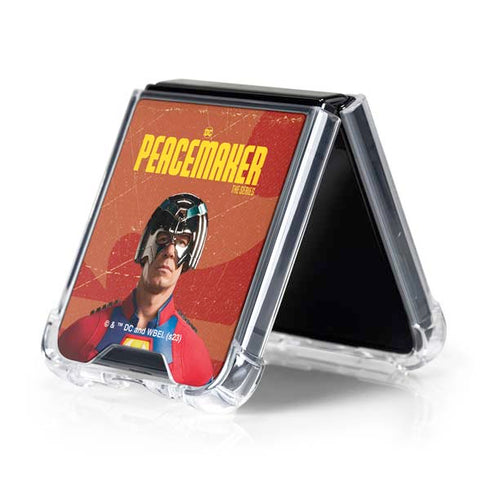 DC Comics Peacemaker John Cena Galaxy Z Flip5 5G Clear Case