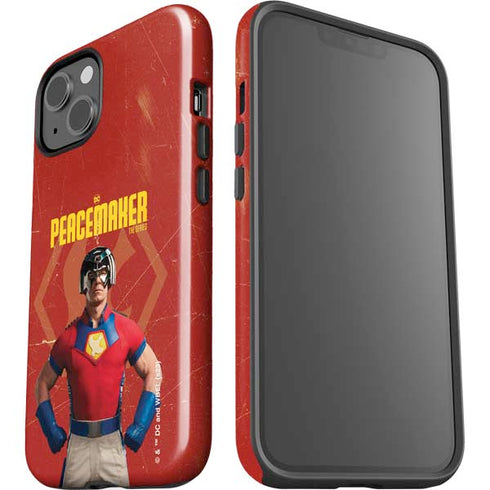 DC Comics Peacemaker John Cena iPhone 15 Plus Impact Case