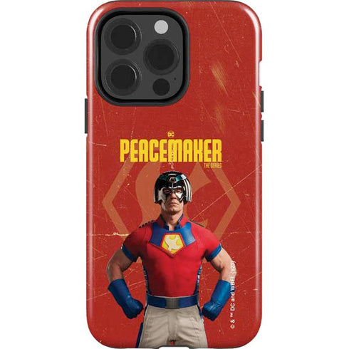 DC Comics Peacemaker John Cena iPhone 15 Pro Impact Case