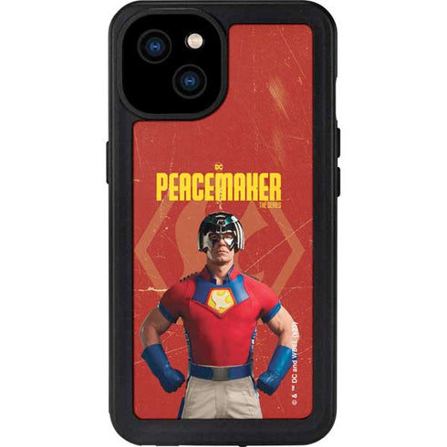 DC Comics Peacemaker John Cena iPhone 15 Plus Waterproof Case
