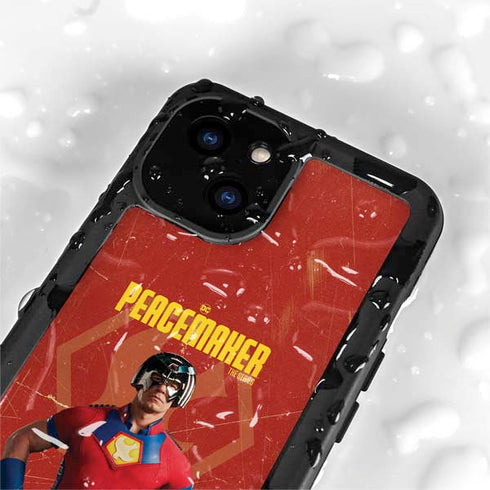 DC Comics Peacemaker John Cena iPhone 15 Plus Waterproof Case