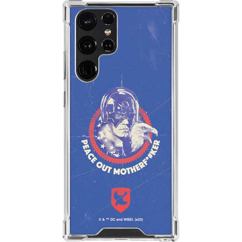 DC Comics Peacemaker Peace Out Galaxy S24 Ultra Clear Case
