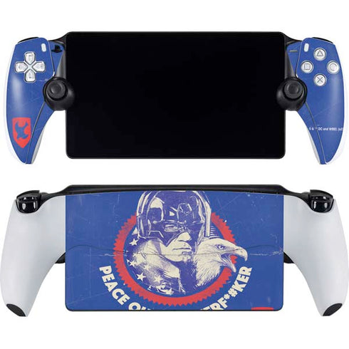DC Comics Peacemaker Peace Out PlayStation Portal Remote Player Skin