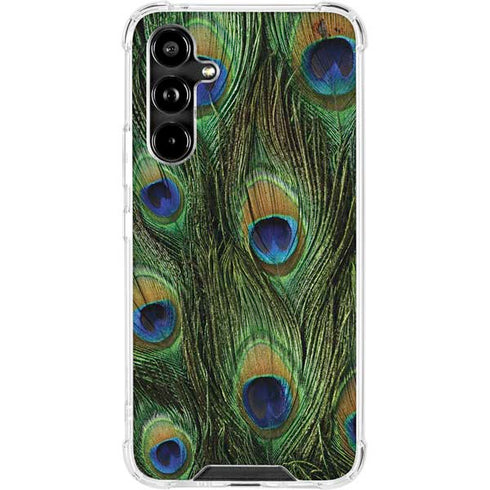 Peacock Galaxy A54 5G Clear Case