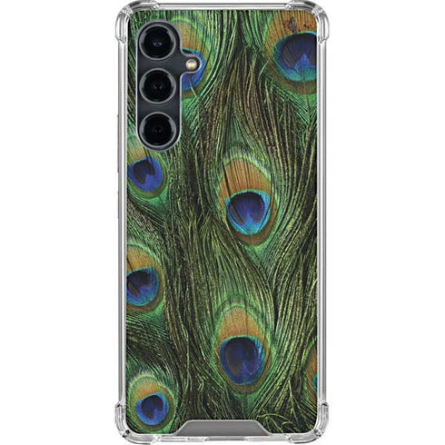 Peacock Galaxy S23 FE Clear Case