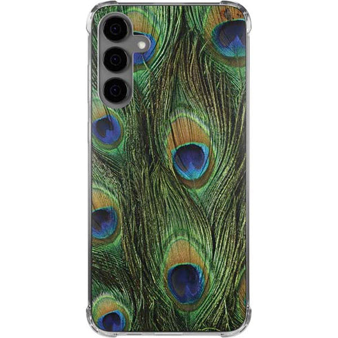 Peacock Galaxy S24 Plus Clear Case